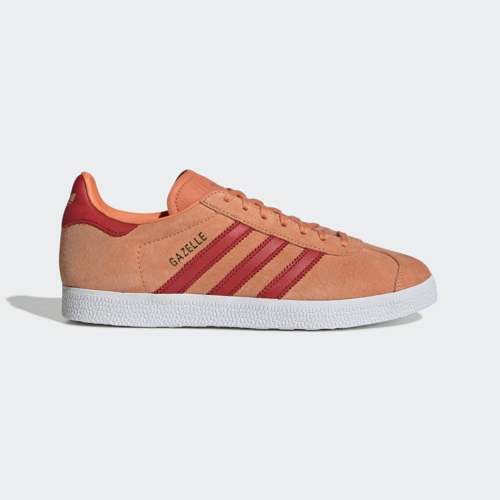 Adidas Women's Gazelle Originals Shoes Red/White Ireland EF6503